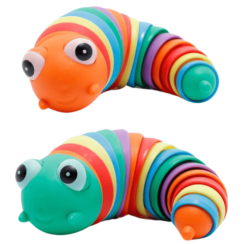 Fidget Toy - Rainbow Slug