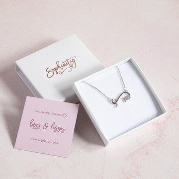 Hugs & Kisses Infinity Necklace