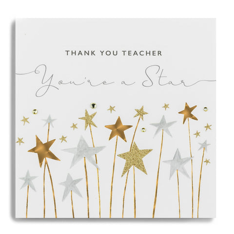 Thank You Teacher You're A Star